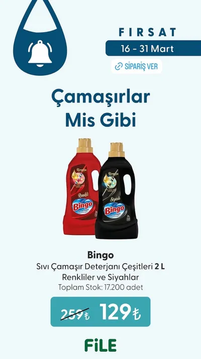 File Market 16 Mart 2026 Aktüel Kataloğu