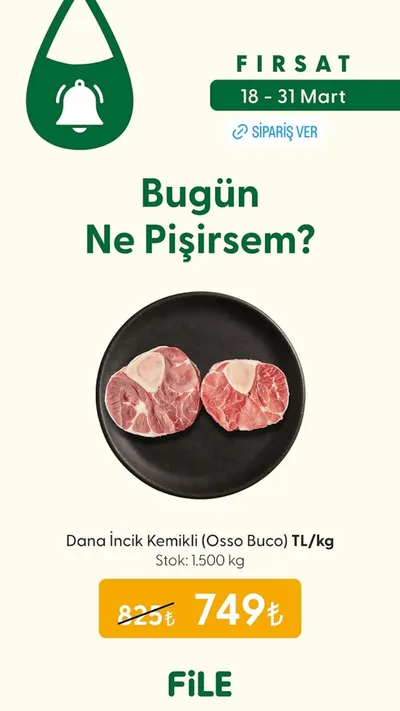 File Market 18 Mart 2026 Aktüel Kataloğu broşürü