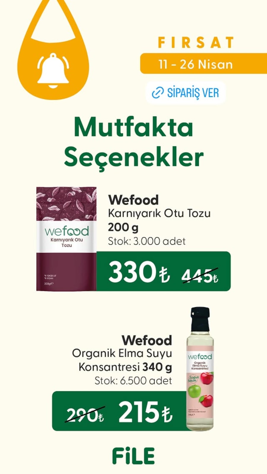 File Market 11 Nisan 2026 Aktüel Kataloğu