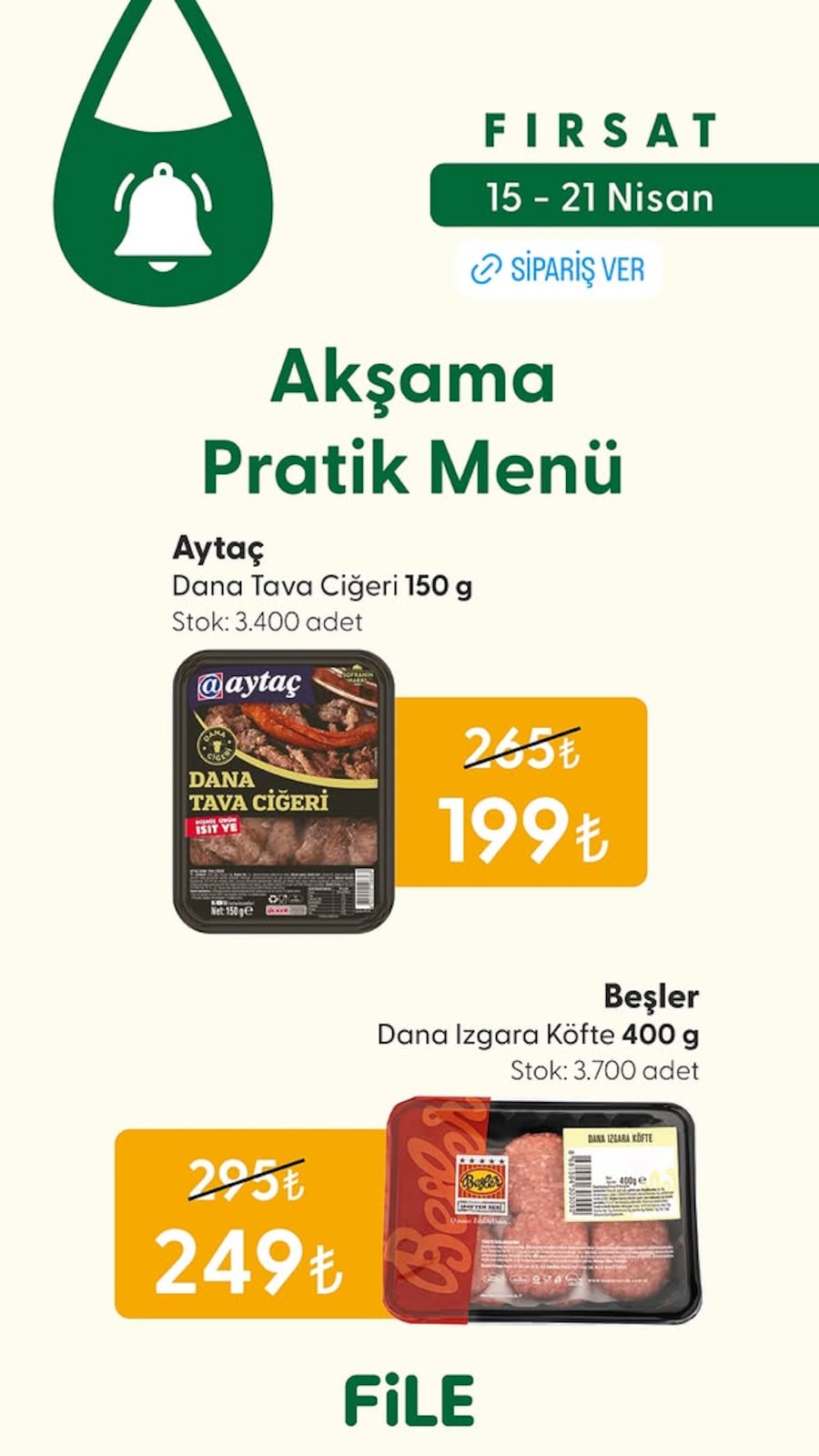 File Market 15 Nisan 2026 Aktüel Kataloğu