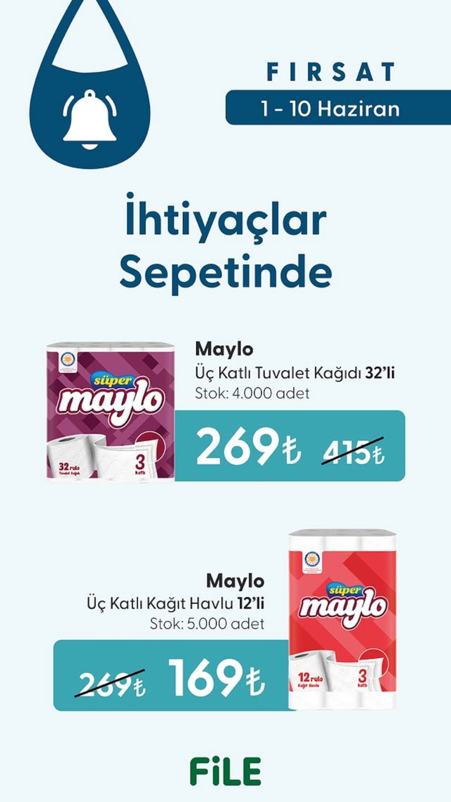 File aktüel broşürü