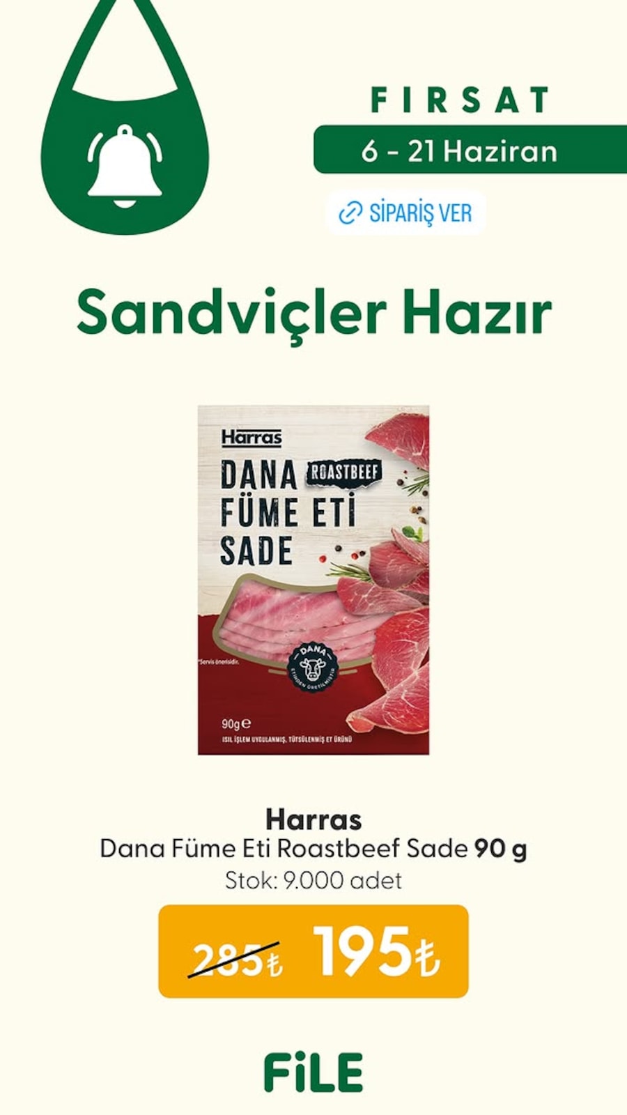 File aktüel broşürü