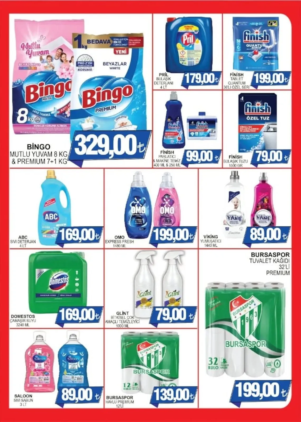 Furpa Furpa Market 13 Şubat 2026 Aktüel Kataloğu sayfa 6: Omo Express Fresh 1480 Ml, Vi̇Ki̇Ng Yumuşatıcı 1440 Ml