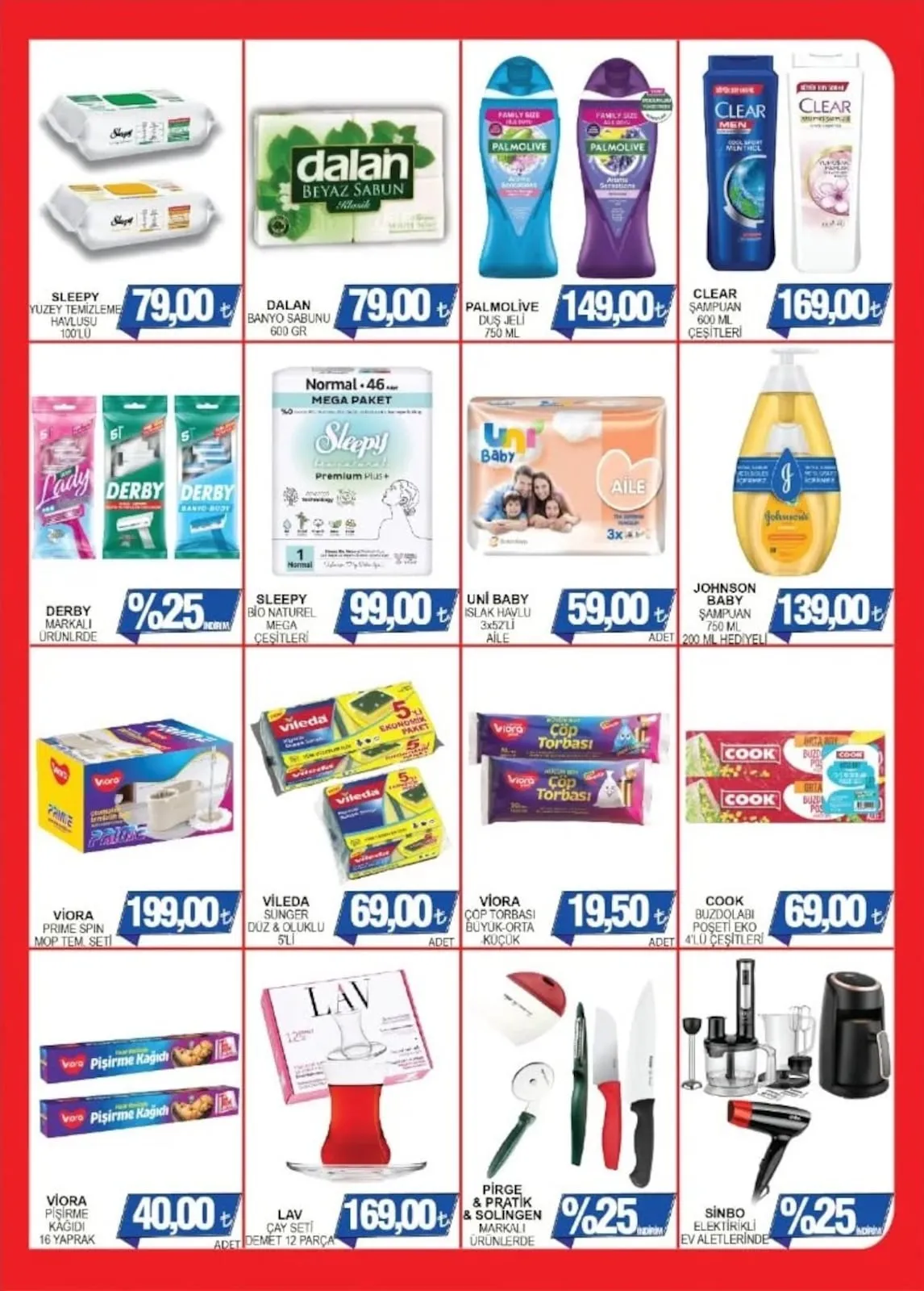 Furpa Furpa Market 13 Şubat 2026 Aktüel Kataloğu sayfa 7: Uni̇ Baby Islak Havlu 3X52'Li̇ Ai̇Le, Lav Çay Seti̇ Demet 12 Parça