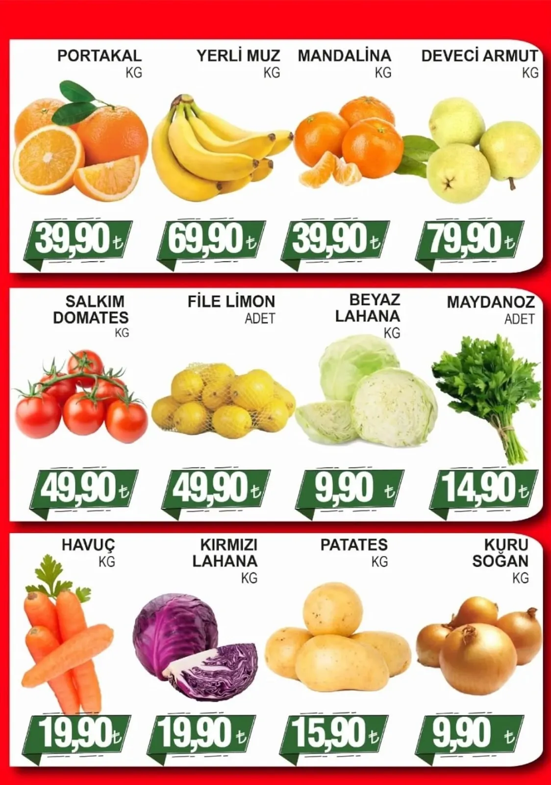 Furpa Furpa Market 5 Mart 2026 Aktüel Kataloğu sayfa 5: Salkım Domates Kg, File Limon Adet