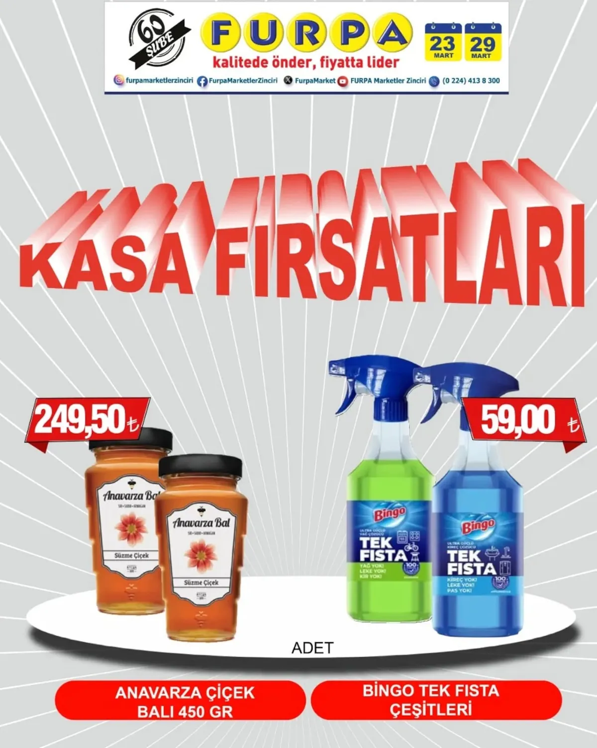Furpa Furpa Market 23 Mart 2026 Aktüel Kataloğu sayfa 1