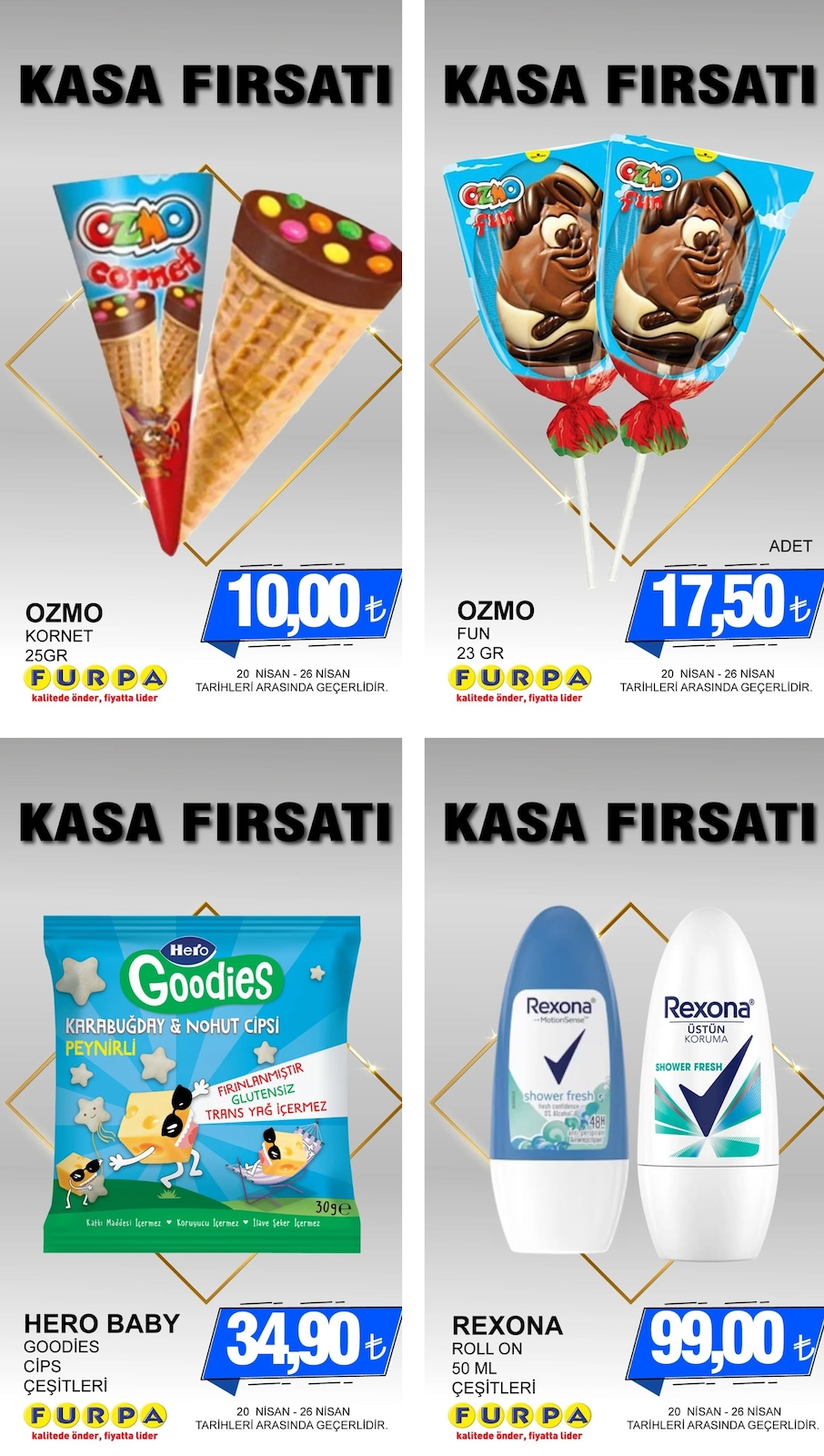 Furpa Market 20 Nisan 2026 Aktüel Kataloğu broşürü