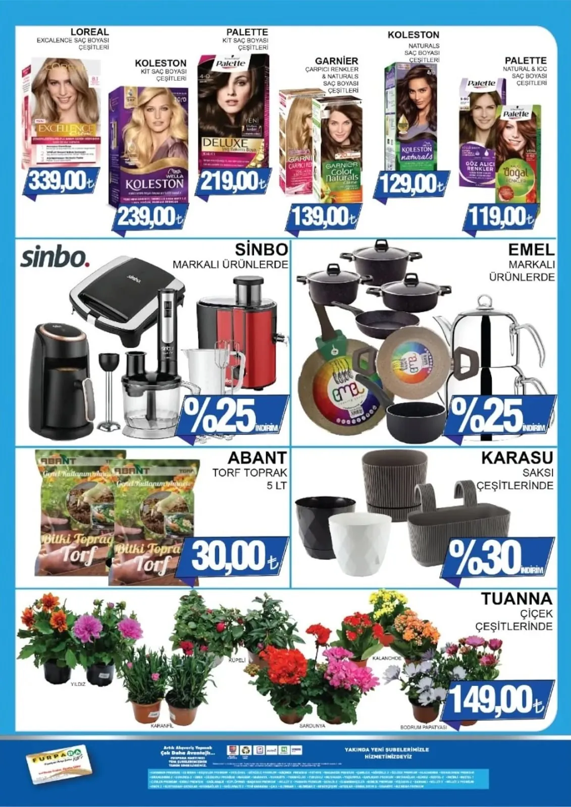 Furpa Furpa Market 8 Mayıs 2026 Aktüel Kataloğu sayfa 4: Abant Torf Toprak 5 Lt