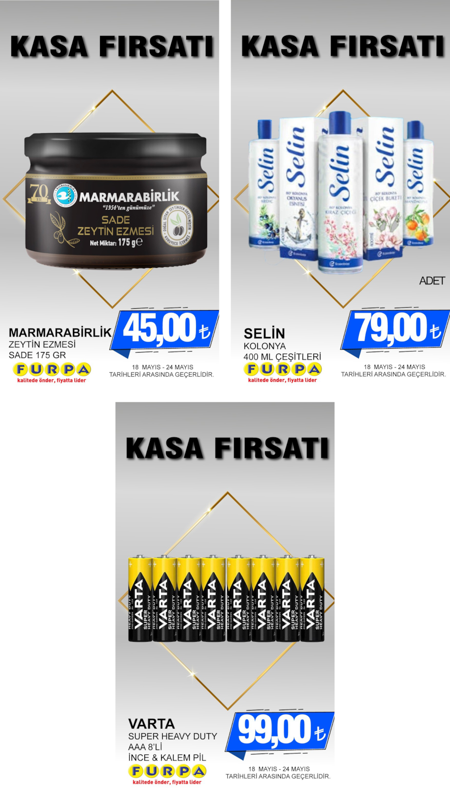 Furpa Market 18 Mayıs 2026 Aktüel Kataloğu broşürü