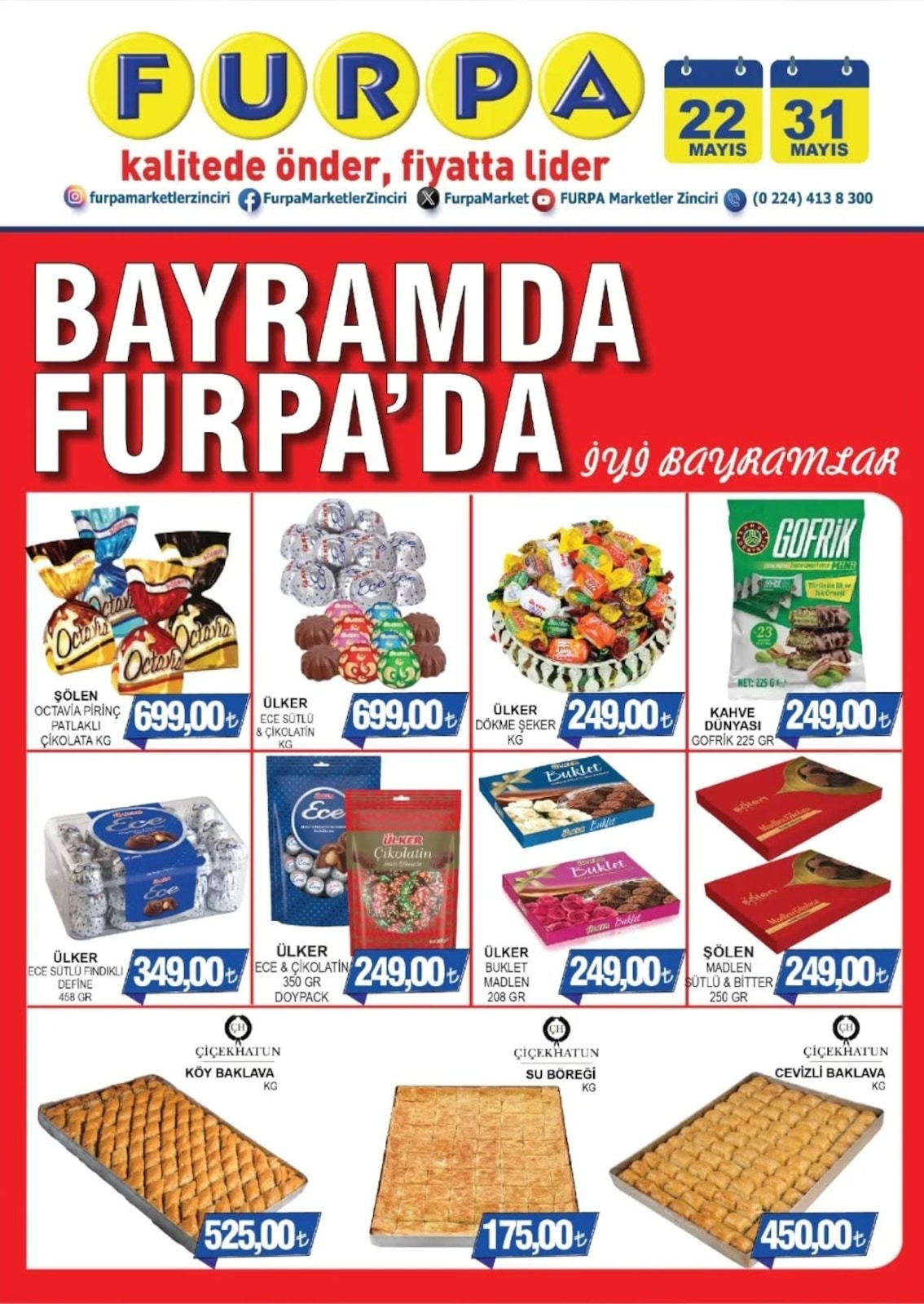 Furpa Market 22 Mayıs 2026 Aktüel Kataloğu