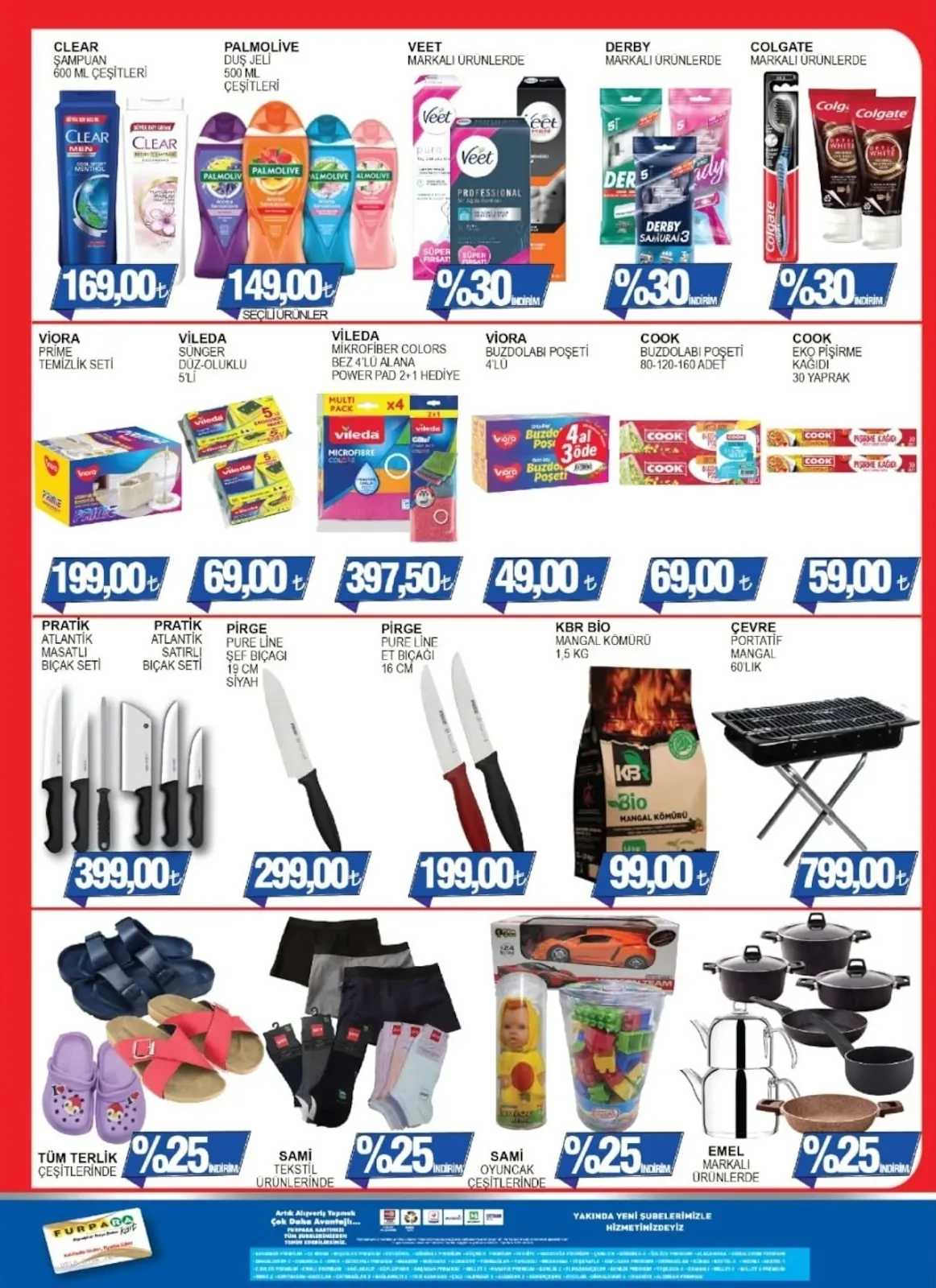 Furpa Furpa Market 22 Mayıs 2026 Aktüel Kataloğu sayfa 10: Clear Men Cool Sport Menthol Şampuan 600 Ml, Vileda Mikrofiber Colors Bez 4'Lü Alana Power Pad 2+1 Hediye