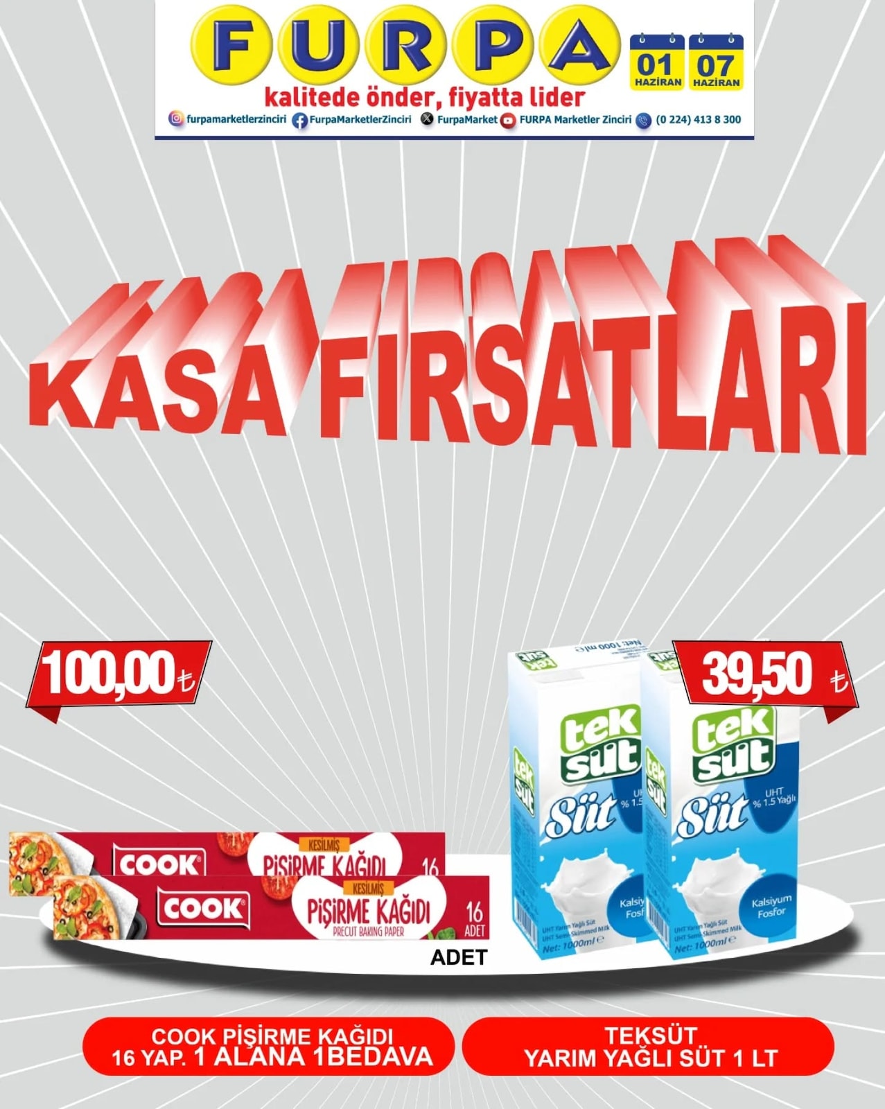 Furpa Market 1 Haziran 2026 Aktüel Kataloğu broşürü