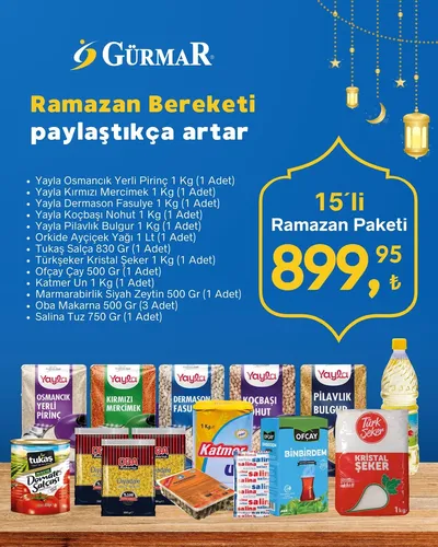 Gürmar 18 Şubat 2026 Aktüel Kataloğu