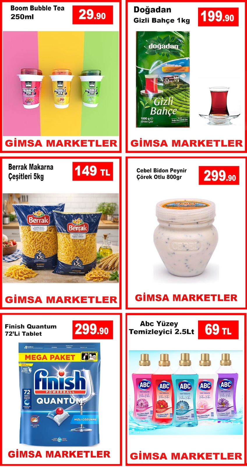 Gimsa 3 Nisan 2026 Aktüel Kataloğu broşürü