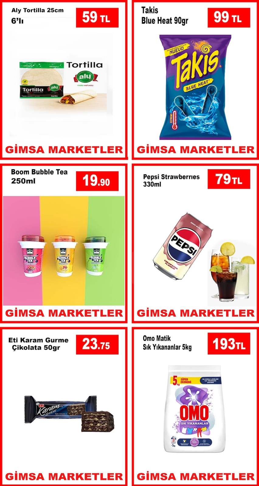 Gimsa 9 Nisan 2026 Aktüel Kataloğu broşürü