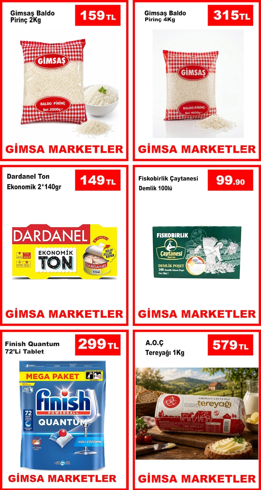 Gimsa 10 Haziran 2026 Aktüel Kataloğu broşürü