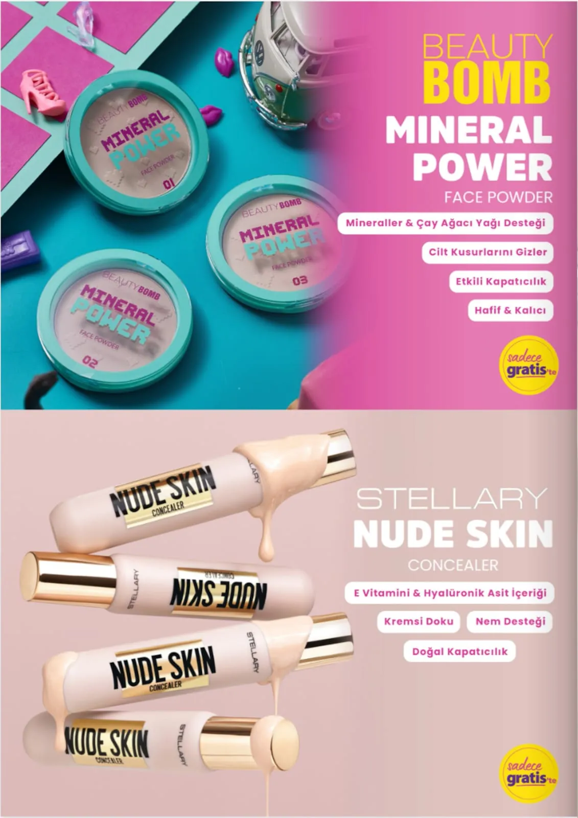 Gratis Gratis 3 Mart 2026 Aktüel Kataloğu sayfa 20: L'Oréal Paris Yeni Telescopic Extensionist Maskara