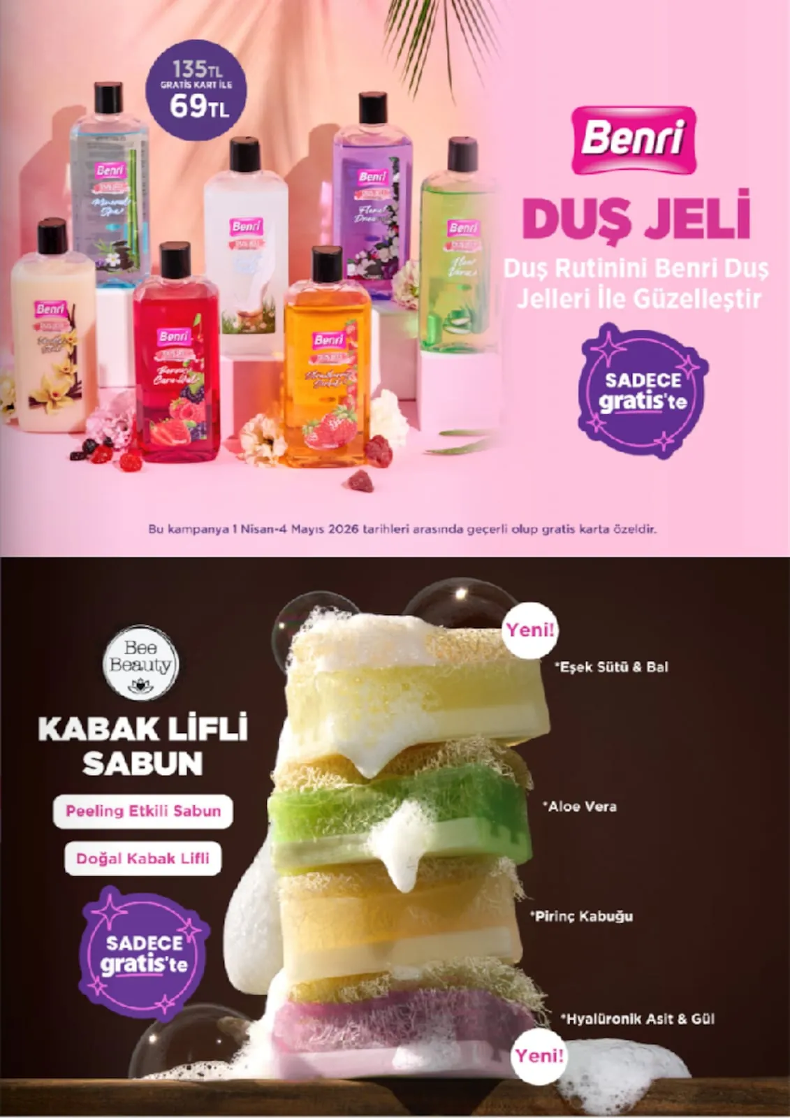 Gratis Gratis 1 Nisan 2026 Aktüel Kataloğu sayfa 39: Duş Jeli