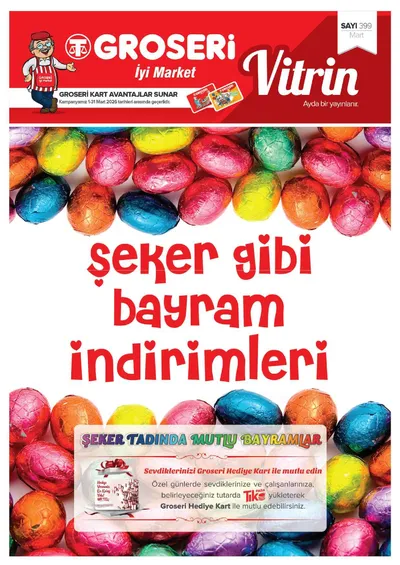Groseri 1 Mart 2026 Aktüel Kataloğu1 Mart - 31 Mart