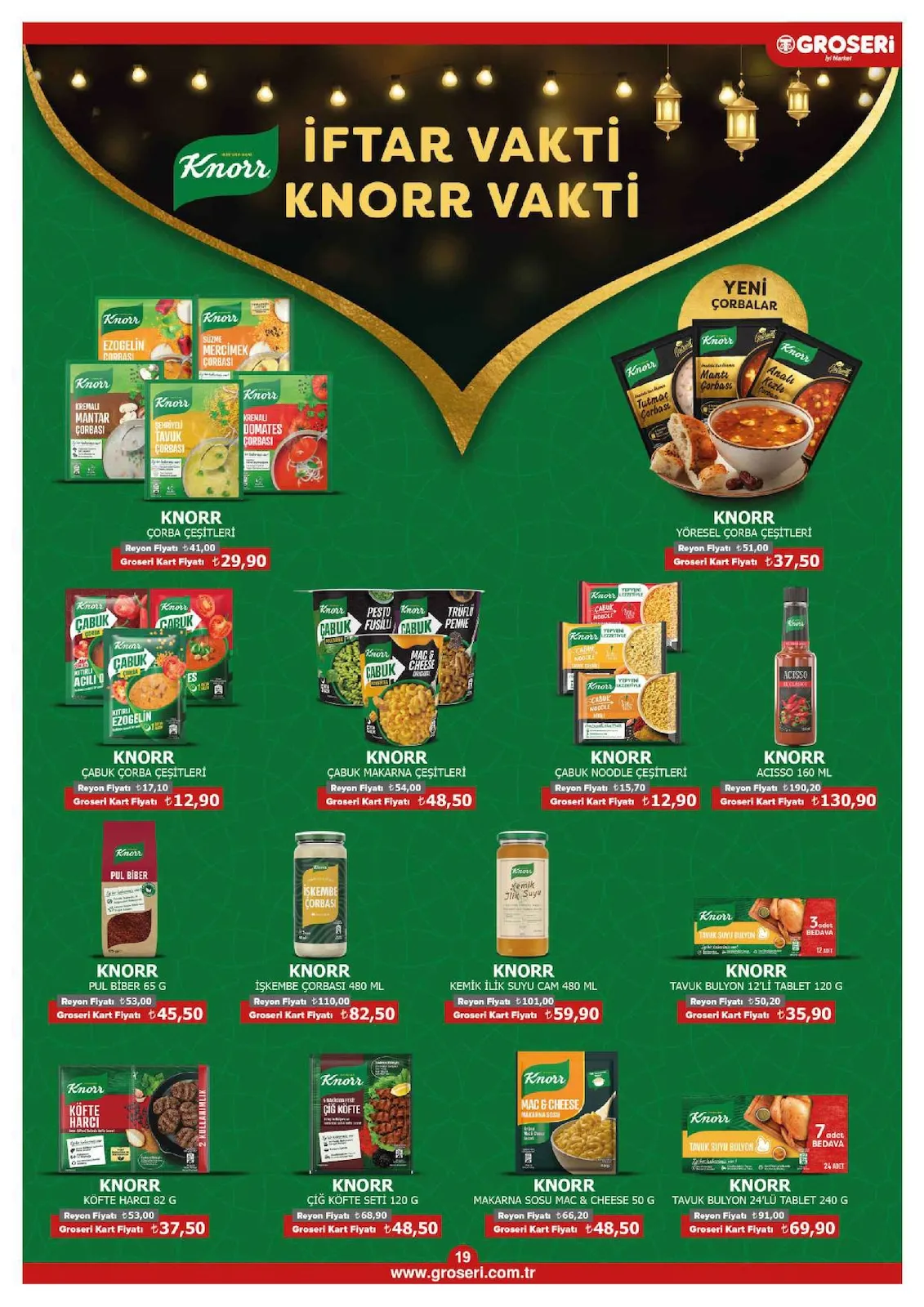 Groseri Groseri 1 Mart 2026 Aktüel Kataloğu sayfa 19: Duru Kolonya 400 Ml, Duru Nem Bombası Şampuan Çeşitleri 400 Ml
