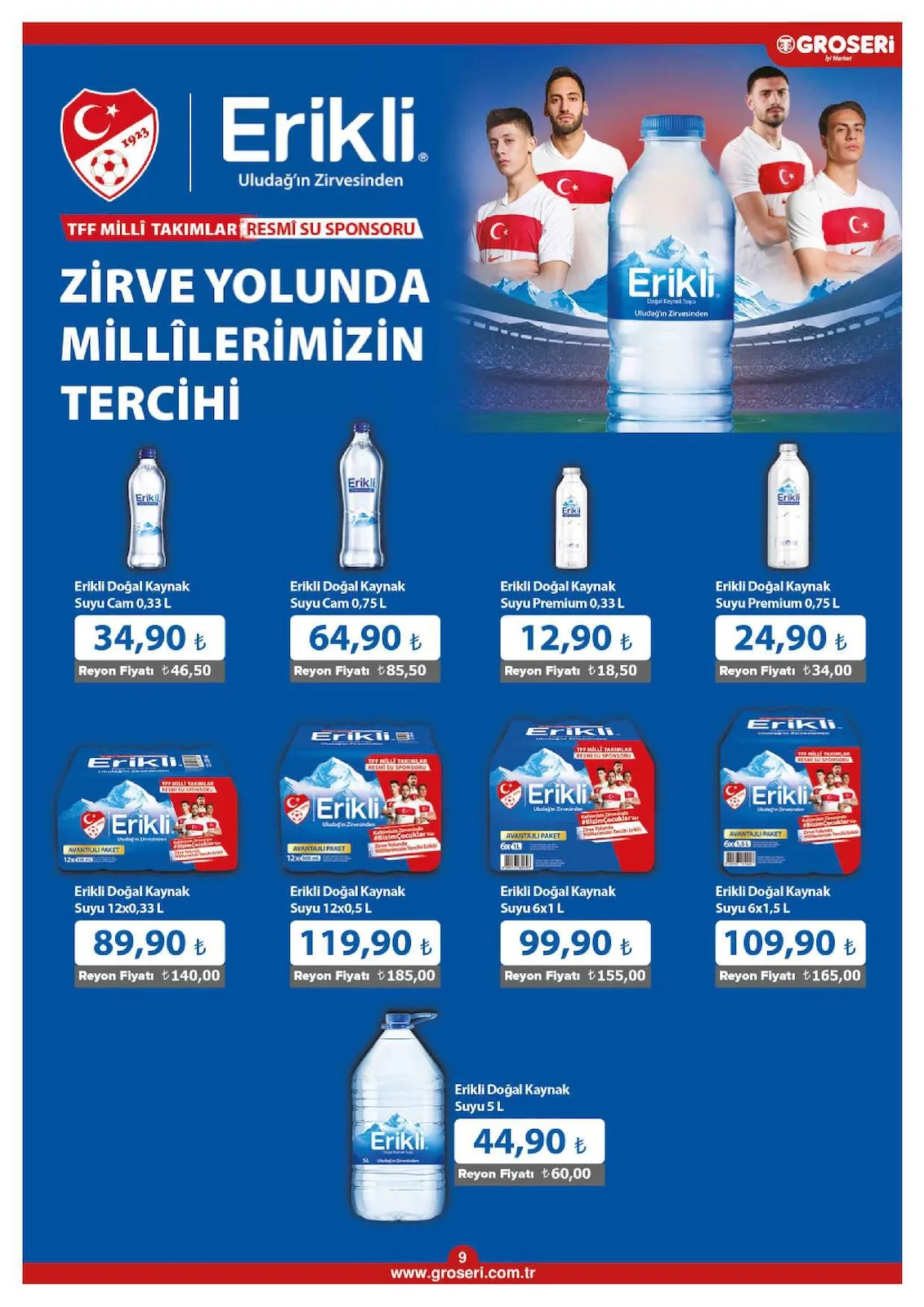 Groseri Groseri 1 Mart 2026 Aktüel Kataloğu sayfa 9: Carte D'Or Selection Çeşitleri 800 Ml