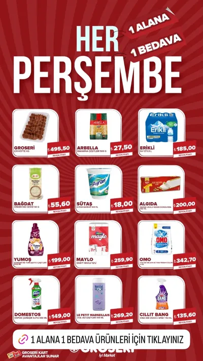 Groseri 5 Mart 2026 Aktüel Kataloğu5 Mart - 8 Mart