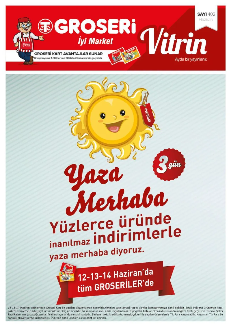 Groseri Broşür Kapak
