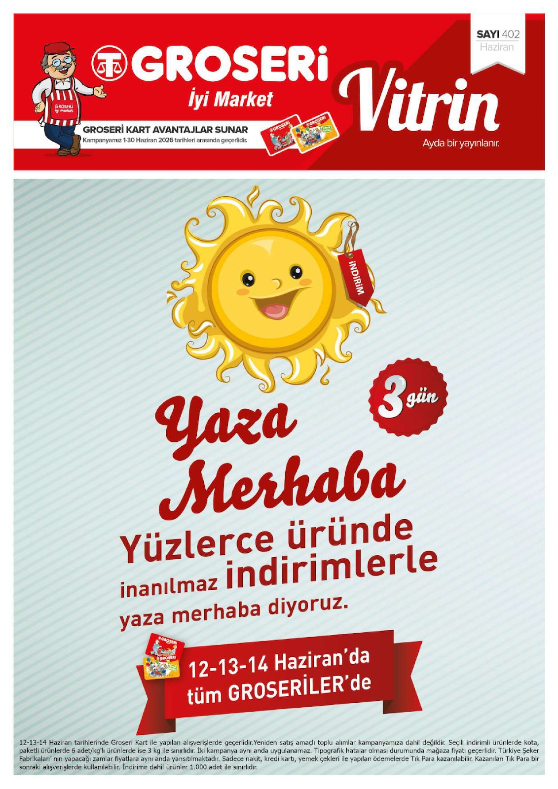 Groseri 1 Haziran 2026 Aktüel Kataloğu broşürü