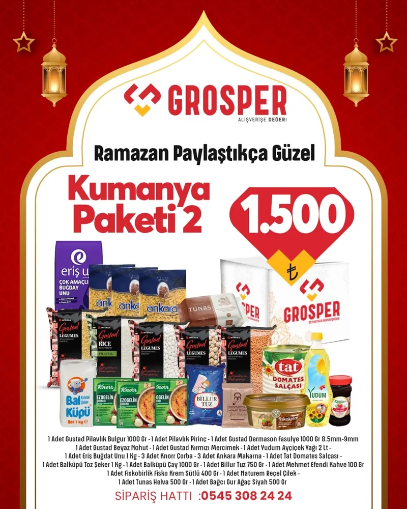 Grosper Broşür Kapak