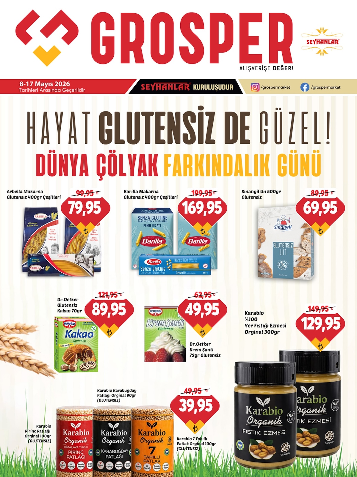 Grosper 8 Mayıs 2026 Aktüel Kataloğu Kapak Görseli