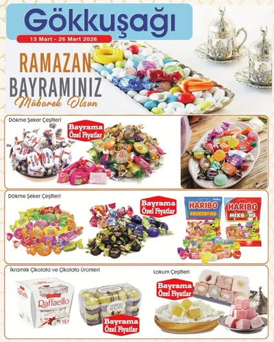Gökkuşağı Market 13 Mart 2026 Aktüel Kataloğu13 Mart - 26 Mart
