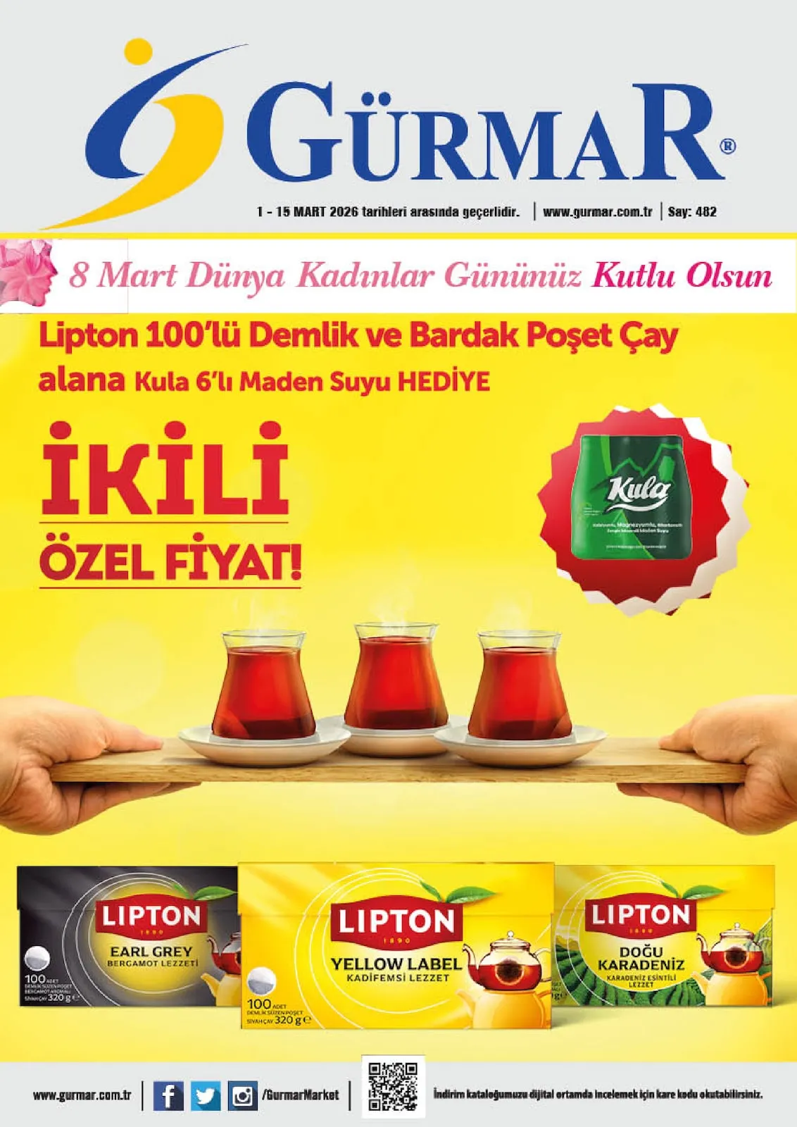 Gürmar Gürmar 1 Mart 2026 Aktüel Kataloğu sayfa 1