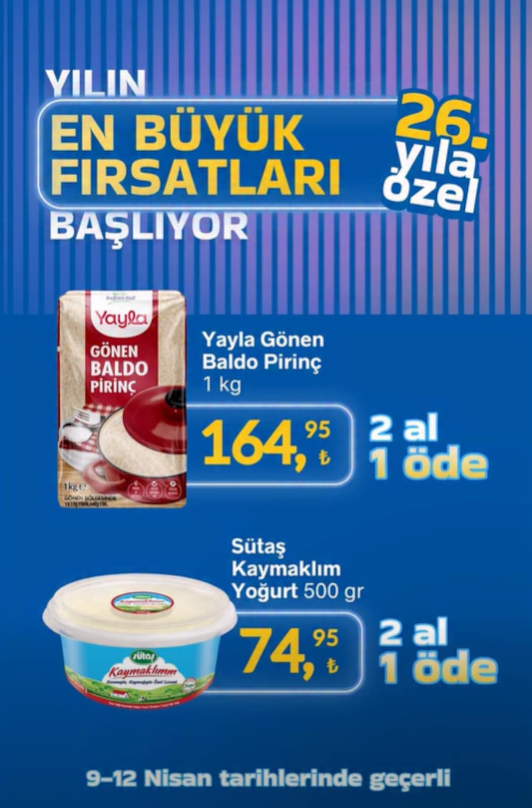 Gürmar 9 Nisan 2026 Aktüel Kataloğu broşürü