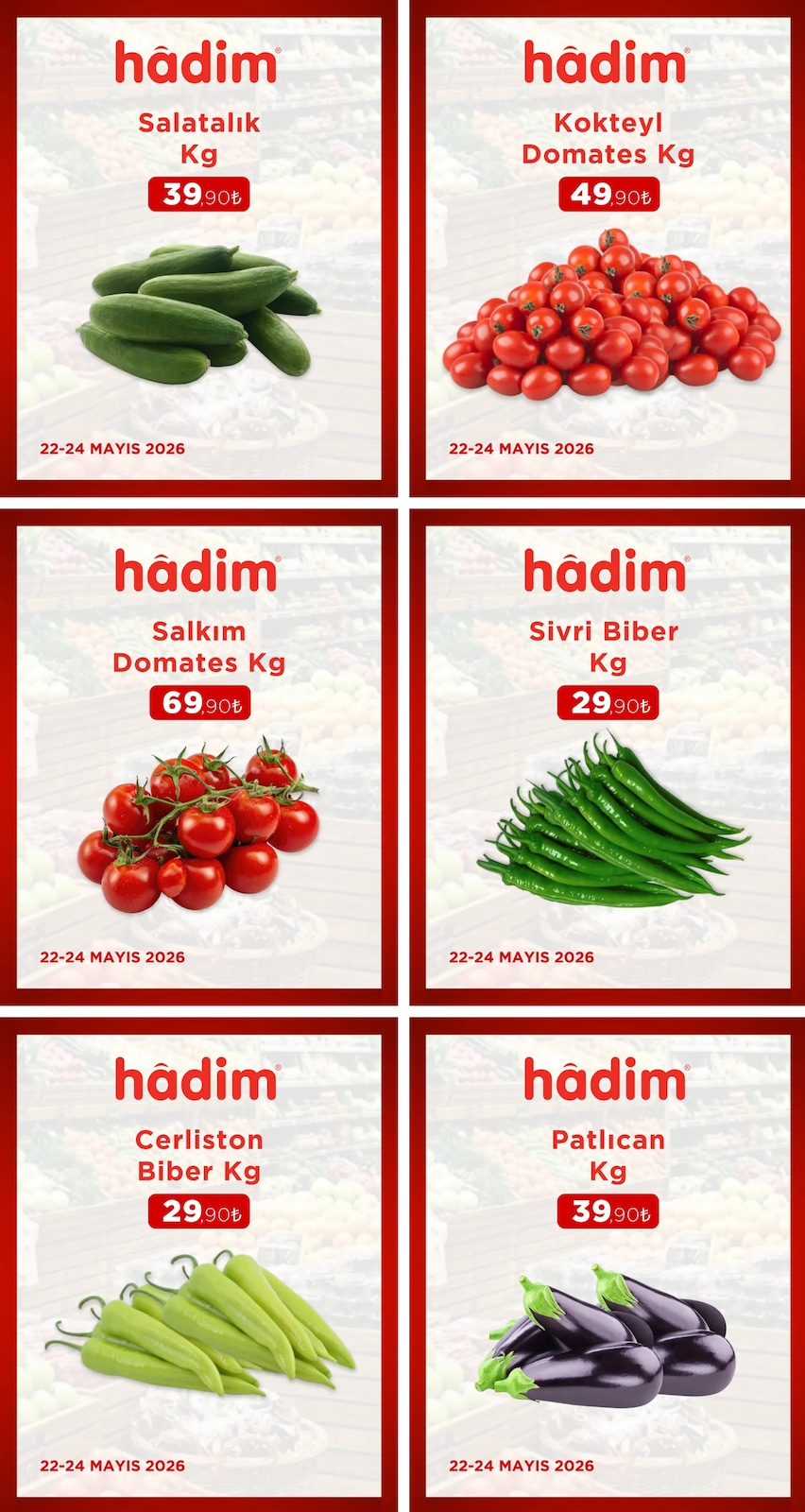 Hadim AVM 22 Mayıs 2026 Aktüel Kataloğu