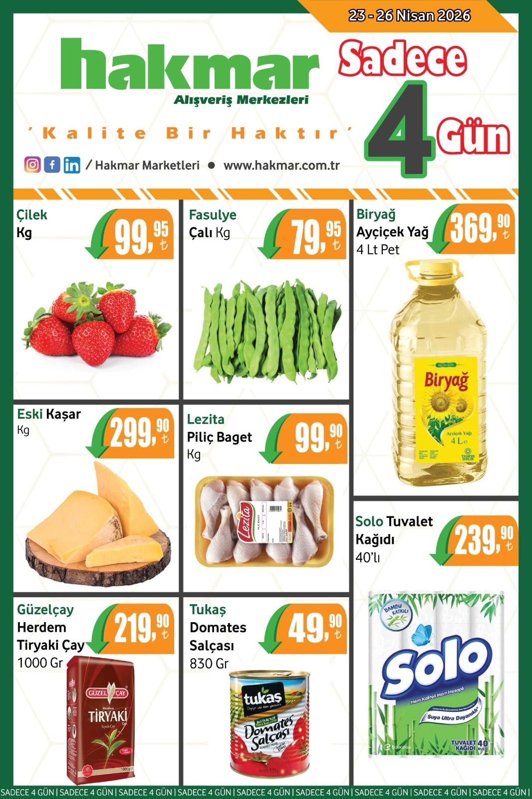 Hakmar 23 Nisan 2026 Aktüel Kataloğu