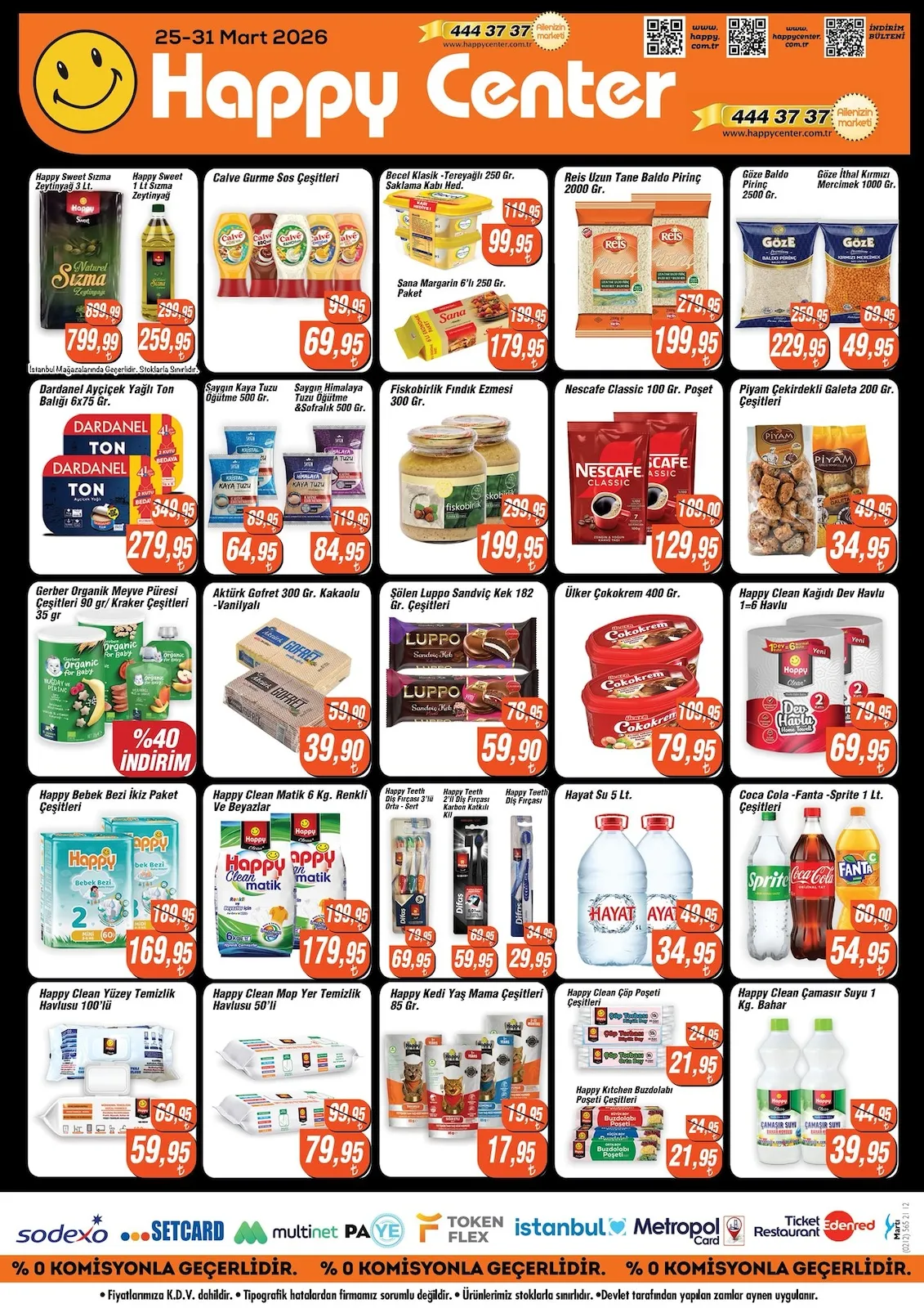 Happy Happy Center 25 Mart 2026 Aktüel Kataloğu sayfa 4: Calve Soslar, Nescafe Classic 100 Gr. Poşet