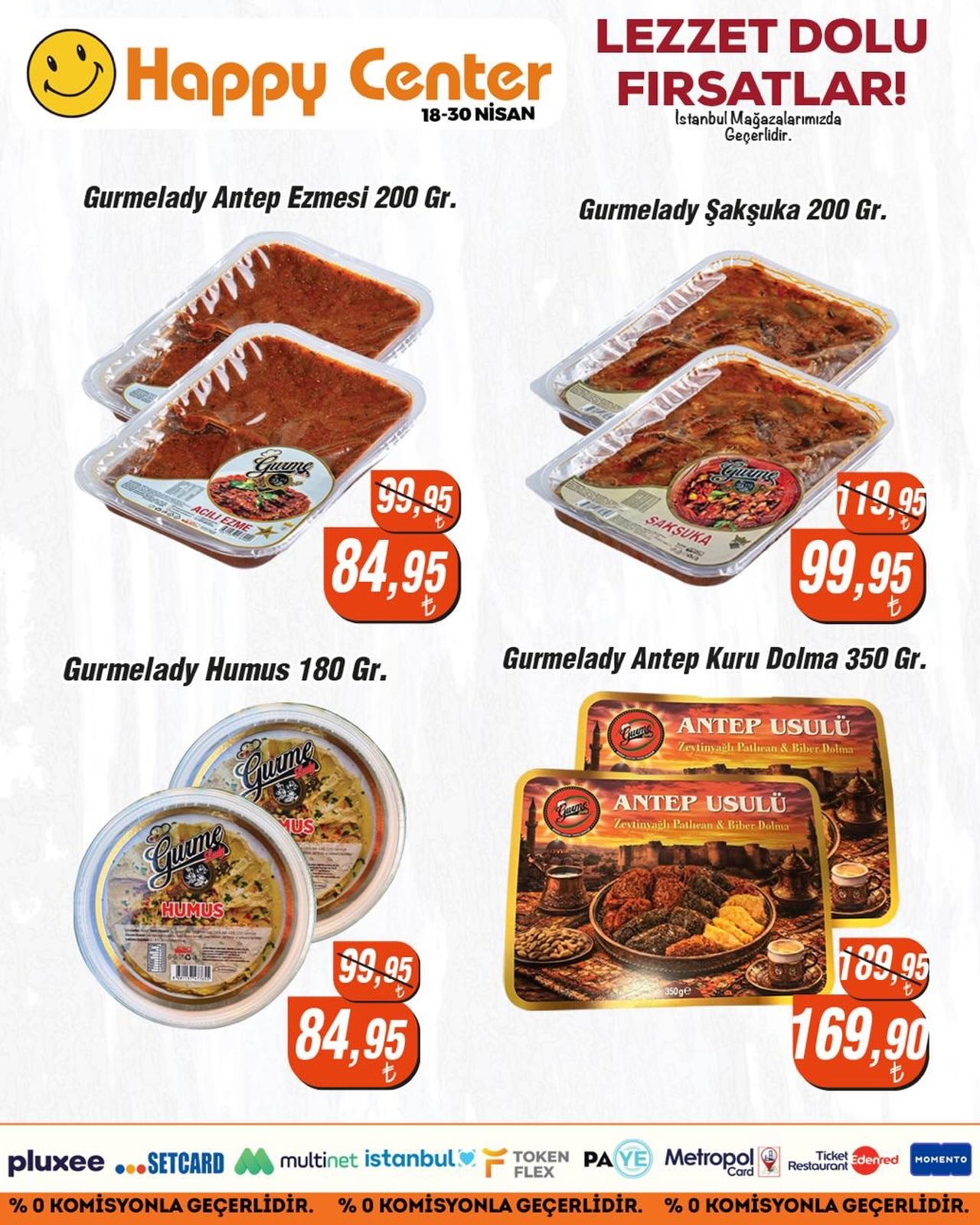 Happy Center 18 Nisan 2026 Aktüel Kataloğu broşürü