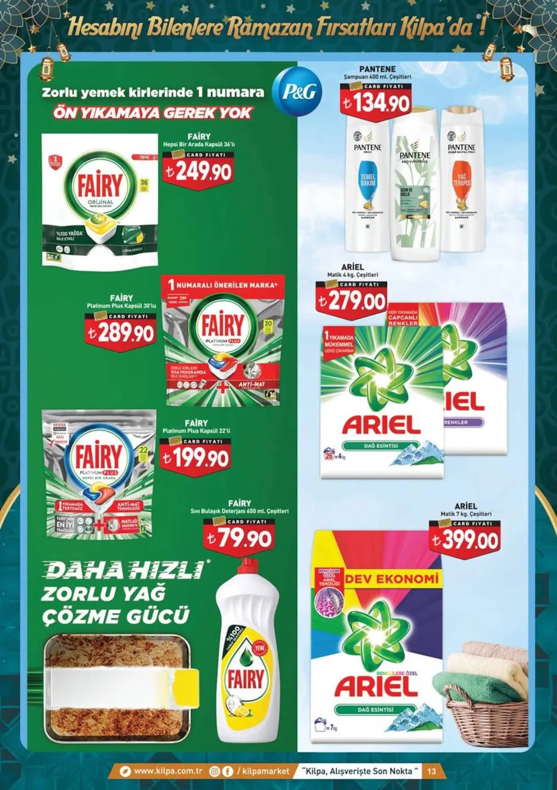 Kilpa Kilpa Market 3 Mart 2026 Aktüel Kataloğu sayfa 13: Hisar Kahve Türk Kahvesi 100 Gr., Bağdat Hindistan Cevizi 50 Gr.