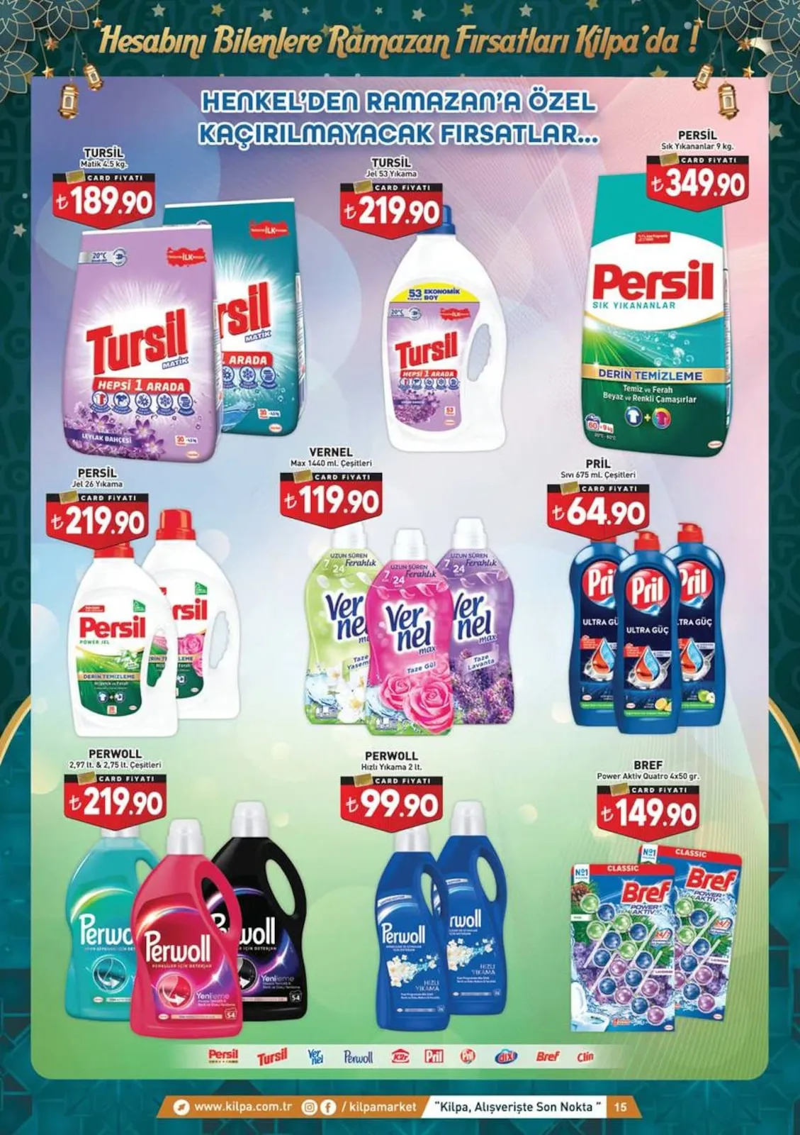 Kilpa Kilpa Market 3 Mart 2026 Aktüel Kataloğu sayfa 15