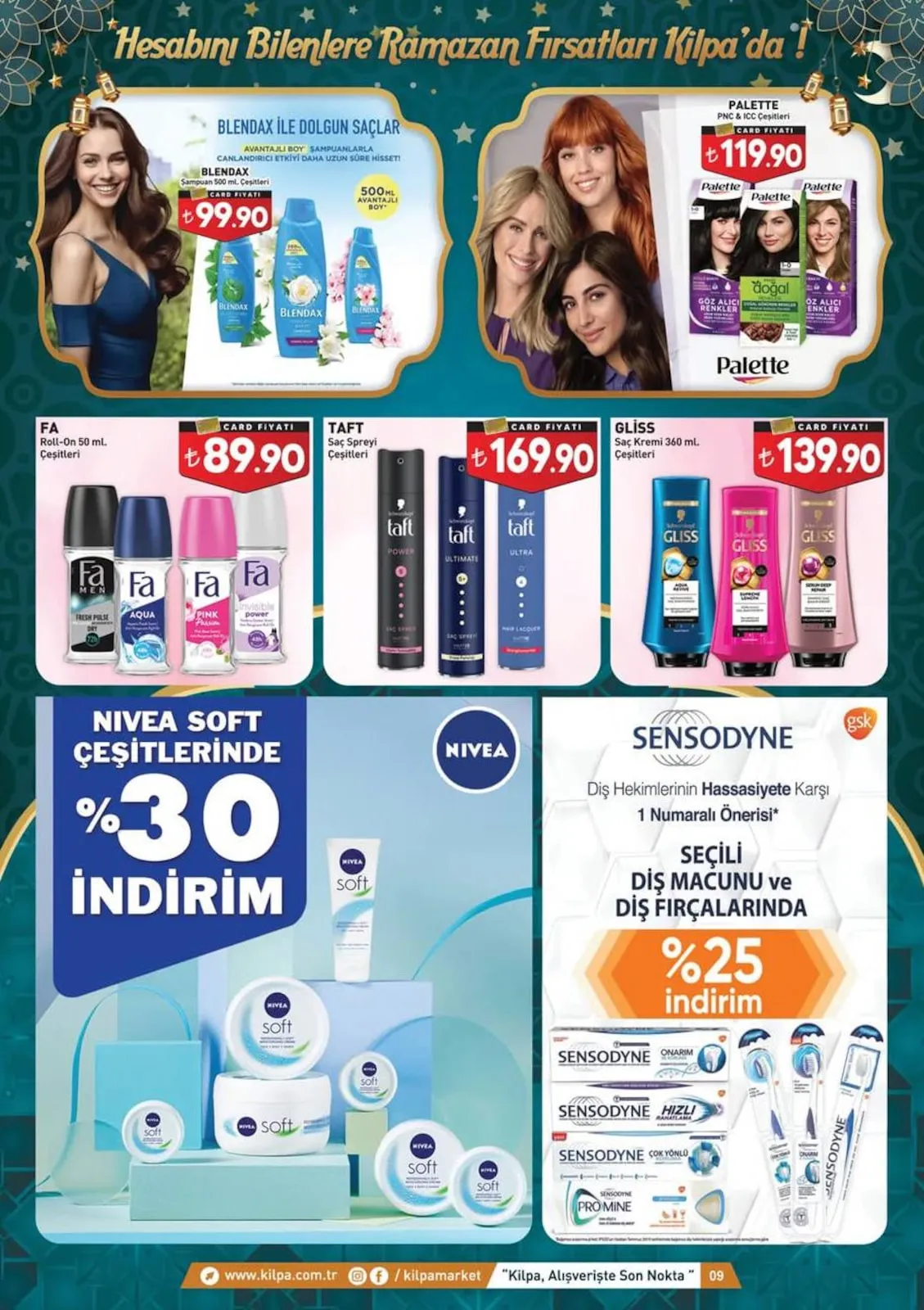 Kilpa Kilpa Market 3 Mart 2026 Aktüel Kataloğu sayfa 9: Aytaç Isıl İşlem Görmüş Dana Kangal Sucuk 280 Gr., Pınar Yarım Yağlı Süzme Peynir 1000 Gr.