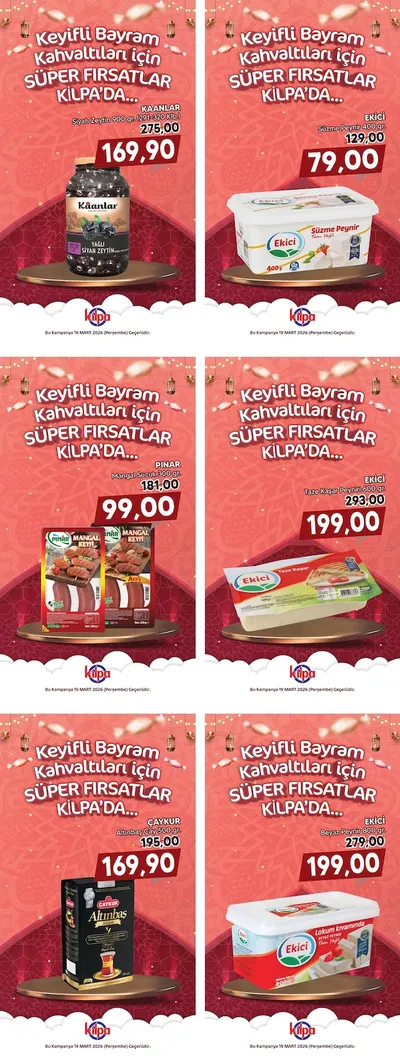 Kilpa Market 19 Mart 2026 Aktüel Kataloğu