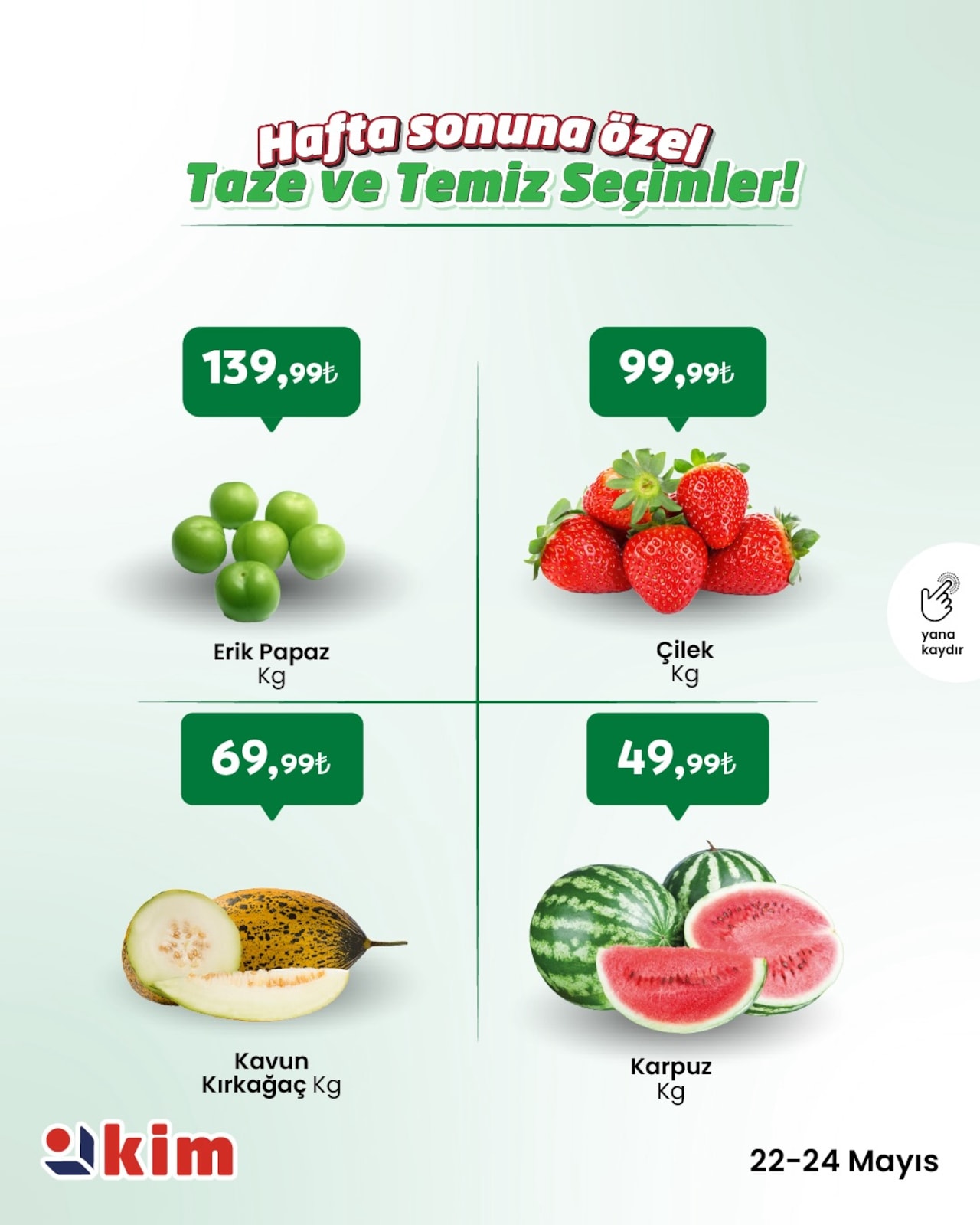 Kim Market 22 Mayıs 2026 Aktüel Kataloğu