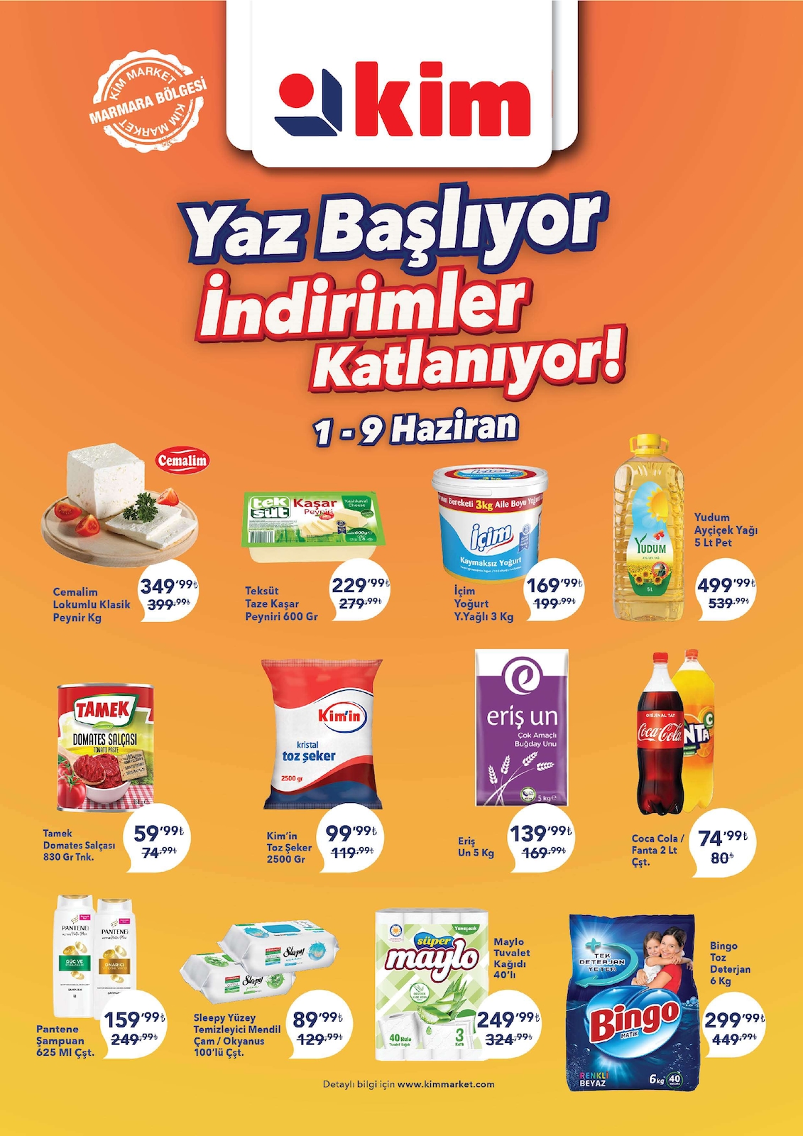 Kim Market 1 Haziran 2026 Aktüel Kataloğu