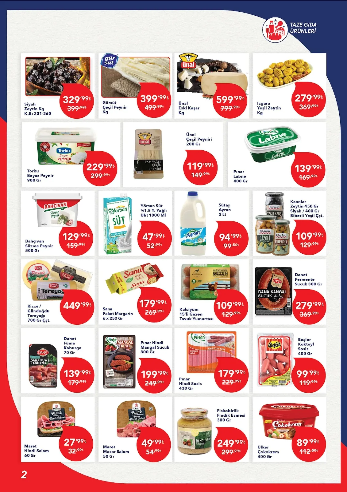 Kim Kim Market 1 Haziran 2026 Aktüel Kataloğu sayfa 2: Pinar Hindi Sosis 430 Gr, Pinar Hindi Mangal Sucuk 300 Gr