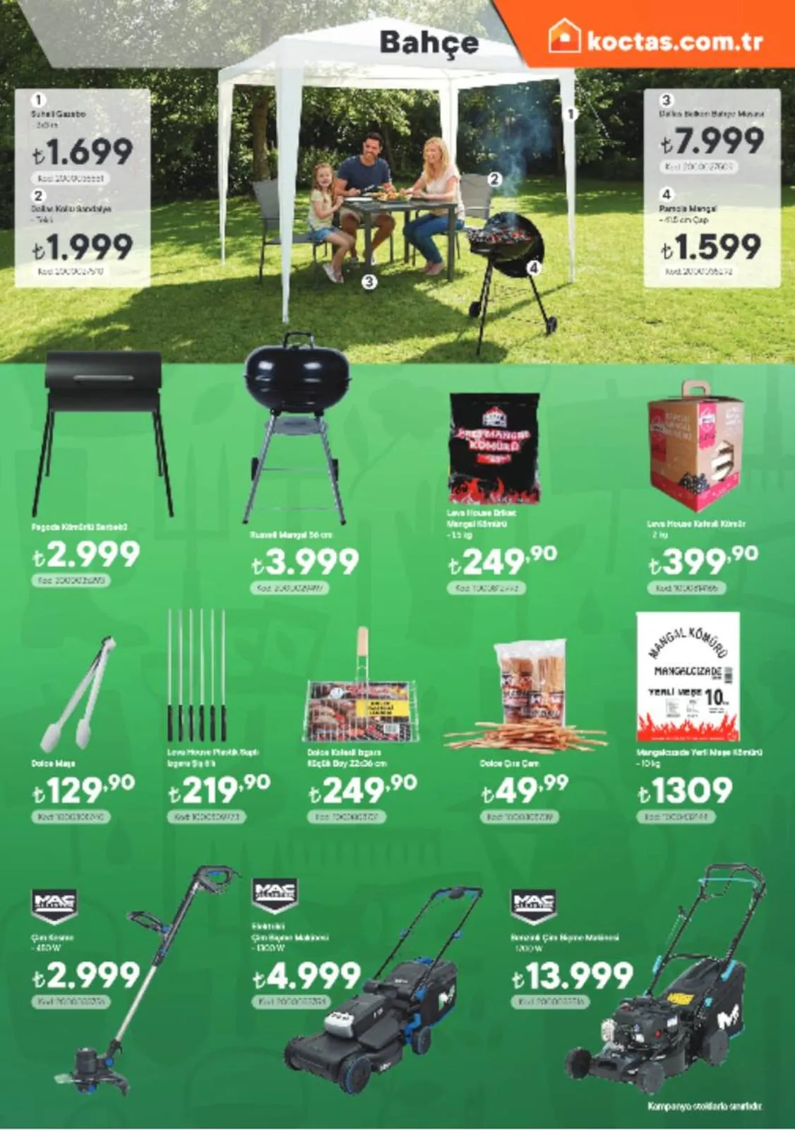 Koctascomtr Koctas.com.tr 1 Mart 2026 Aktüel Kataloğu sayfa 23: Lava House Kakaolu Künefe 2 Kg, Mangalcıazde Yerli Meşe Kömürü - 10 Kg