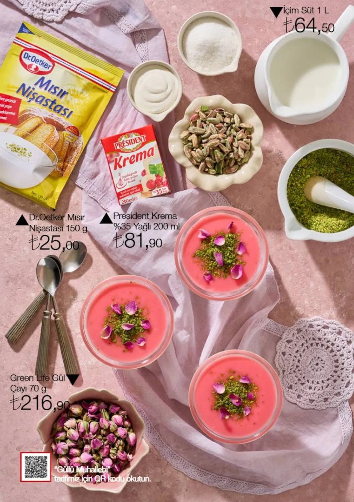 Macro Macro Center 1 Mart 2026 Aktüel Kataloğu sayfa 8: Dr.Oetker Mısır Nişastası 150 G
