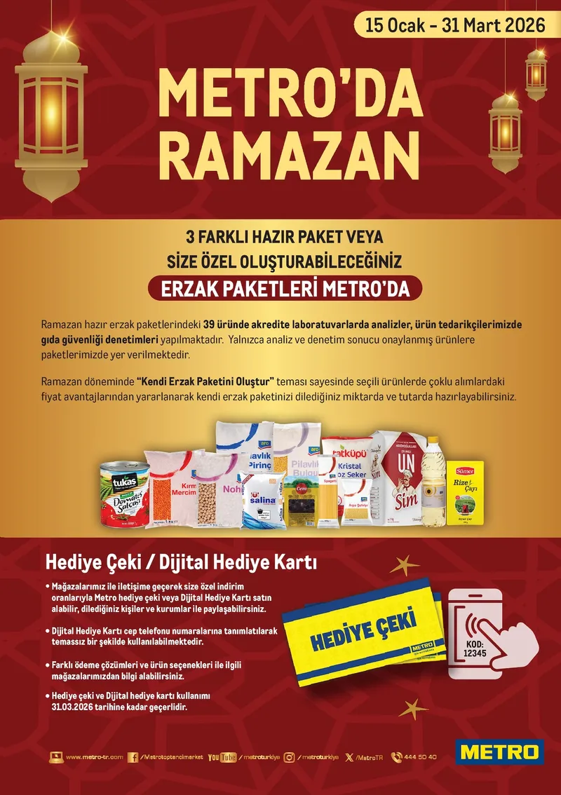 Metro Broşür Kapak