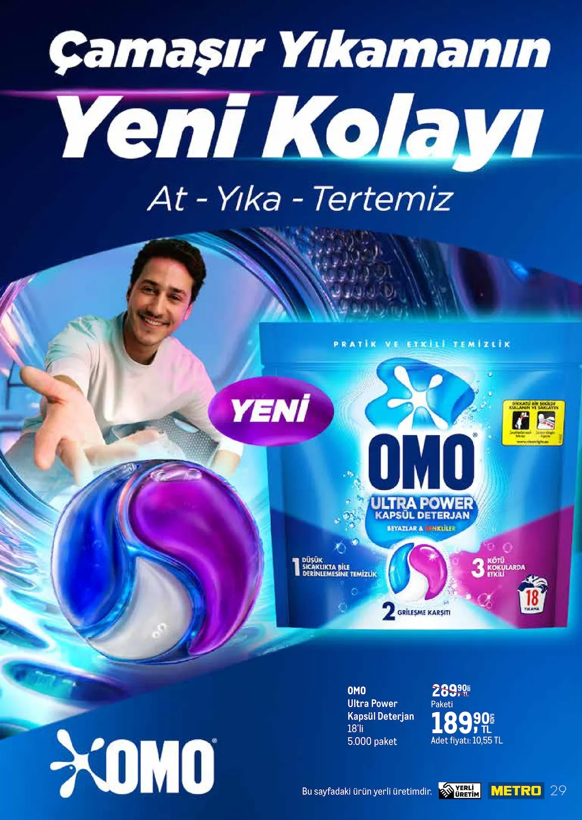 Metro Metro 1 Mart 2026 Aktüel Kataloğu sayfa 29