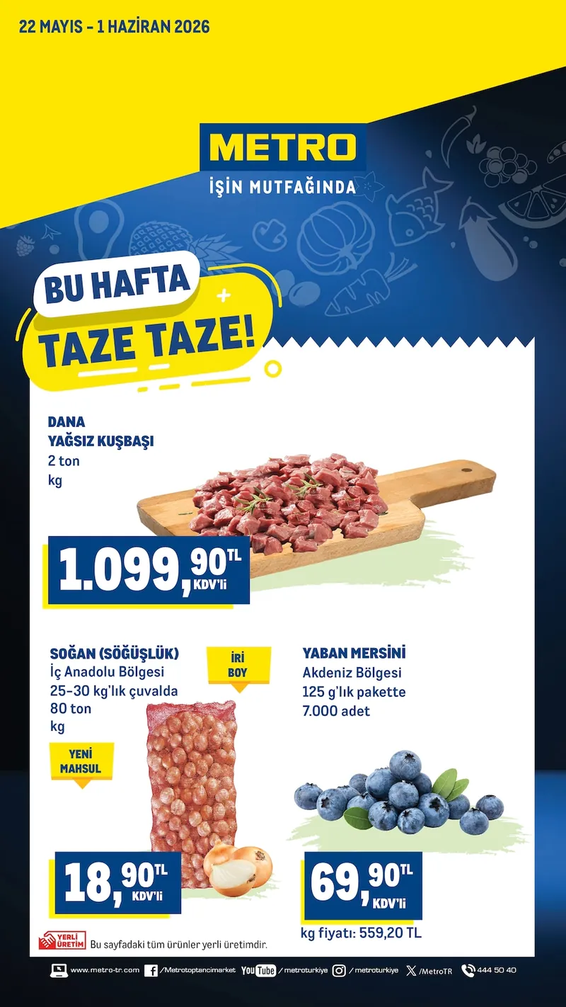 Metro Broşür Kapak
