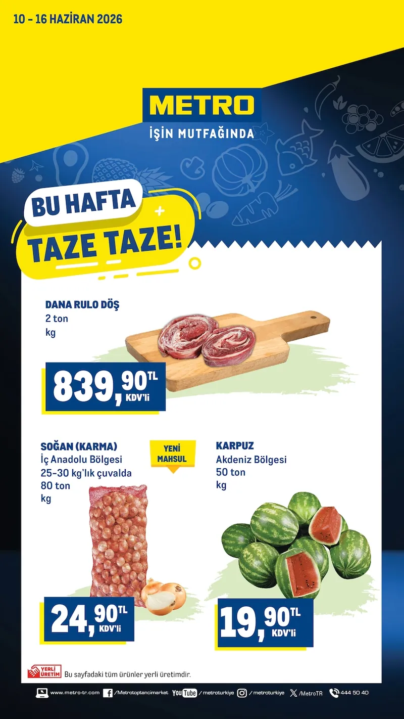 Metro Broşür Kapak